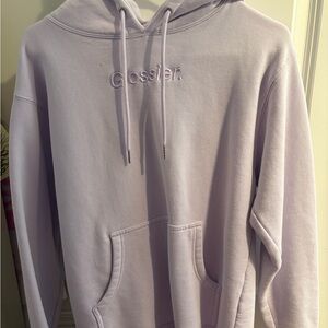 Glossier Light Purple Women’s small hoodie